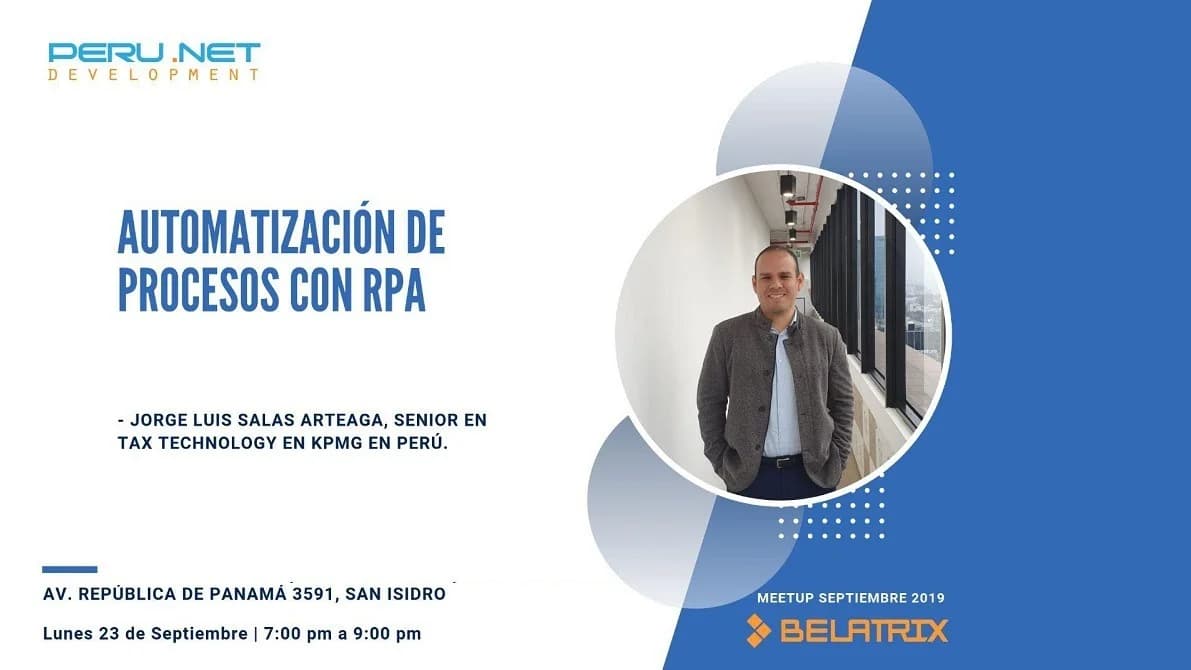 Portada de Automatización de procesos con RPA