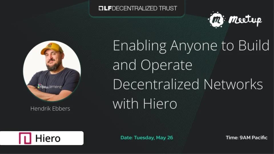 Portada de Enabling Anyone to Build and Operate Decentralized Networks with Hiero