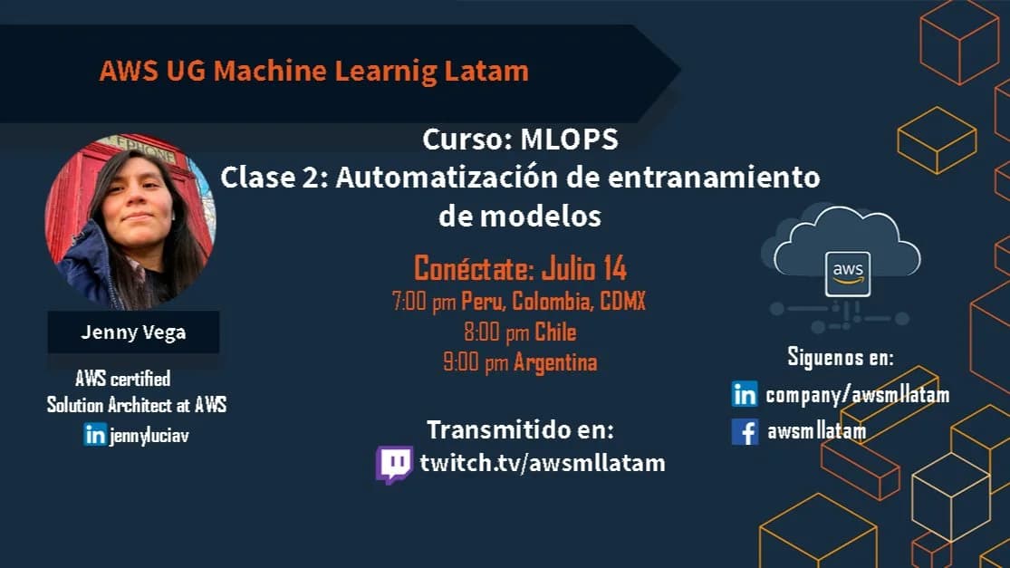 Portada de Curso MLOPS - Clase 2: Automatización de entrenamiento de modelos