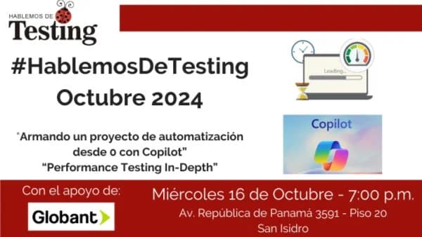 Portada de #HablemosDeTesting - Octubre 2024