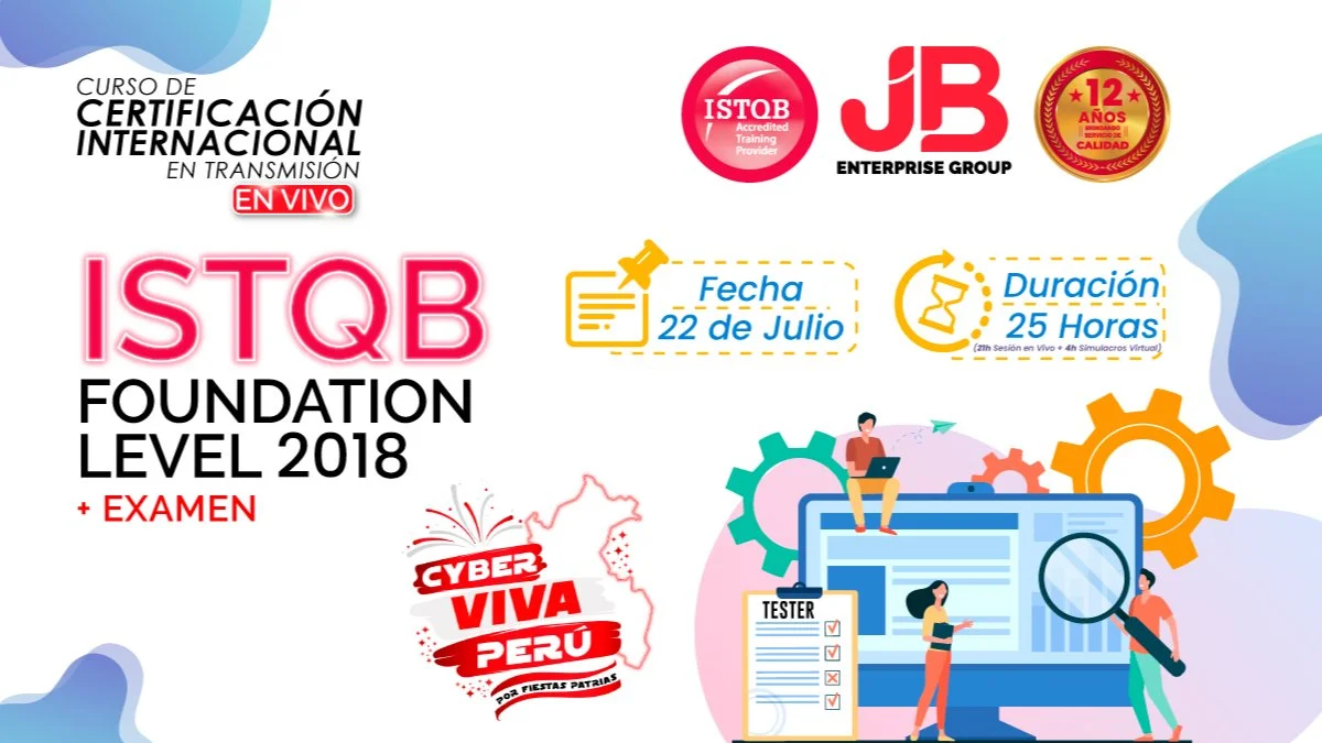 Portada de CYBER VIVA PERÚ: ISTQB FOUNDATION LEVEL 2018 + EXAMEN