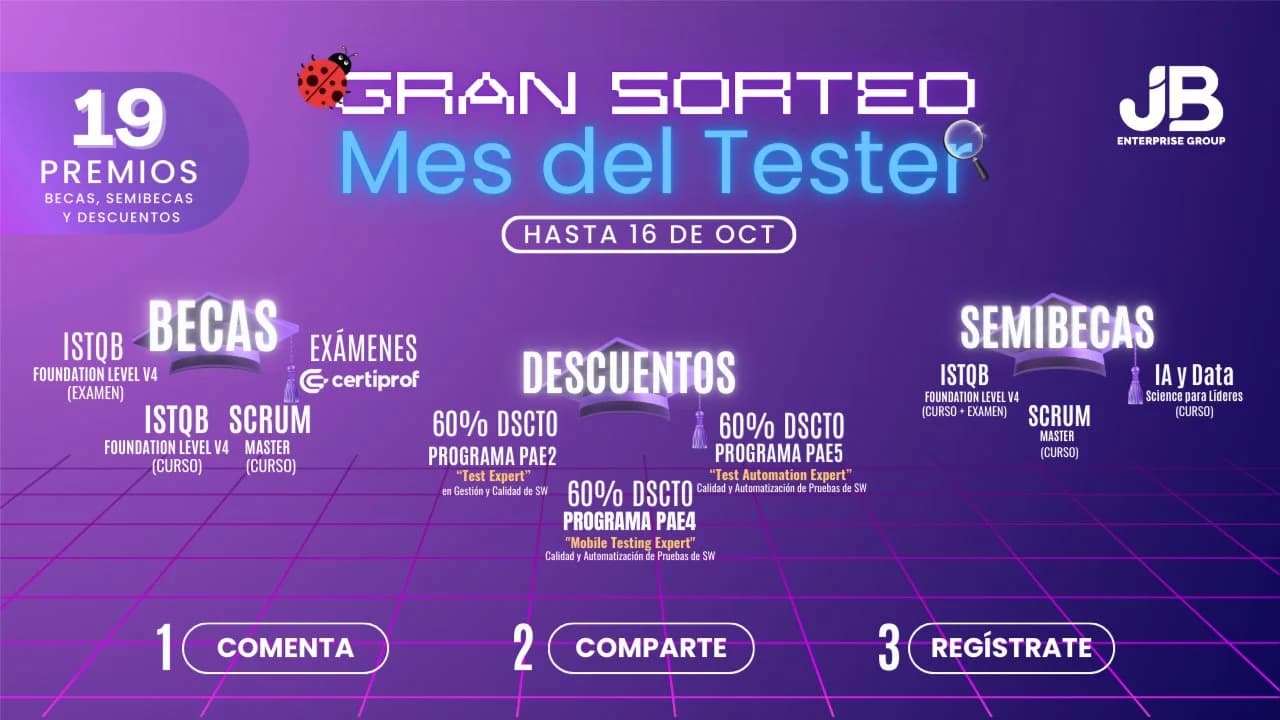 Portada de ๐ฅณ Gran Sorteo: 19 premios!!๐ฑCelebra el Mes del Tester con broche de ORO๐ฅ