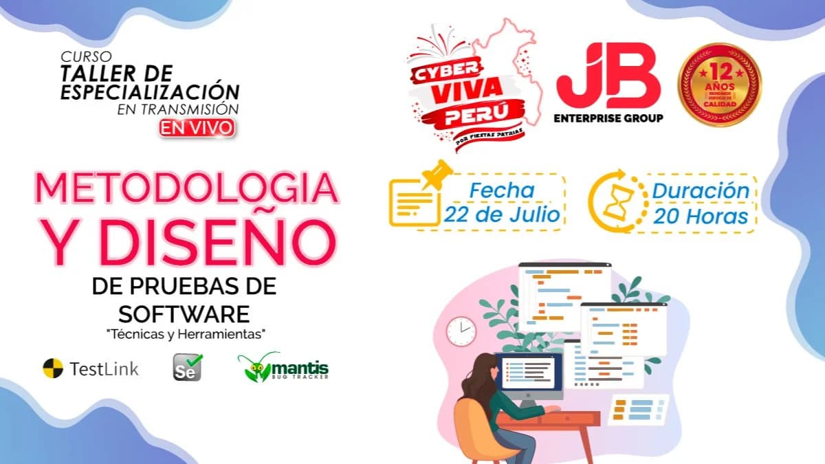 Portada de CYBER VIVA PERÚ: METODOLOGIA Y DISEÑO DE PRUEBAS DE SOFTWARE