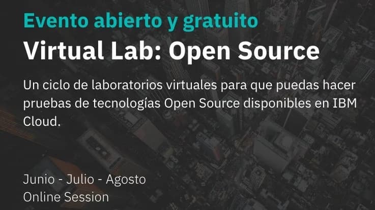 Portada de #VirtualLabs Open Source - Serverless