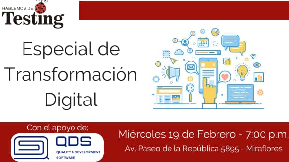 Portada de #HablemosDeTesting - Febrero