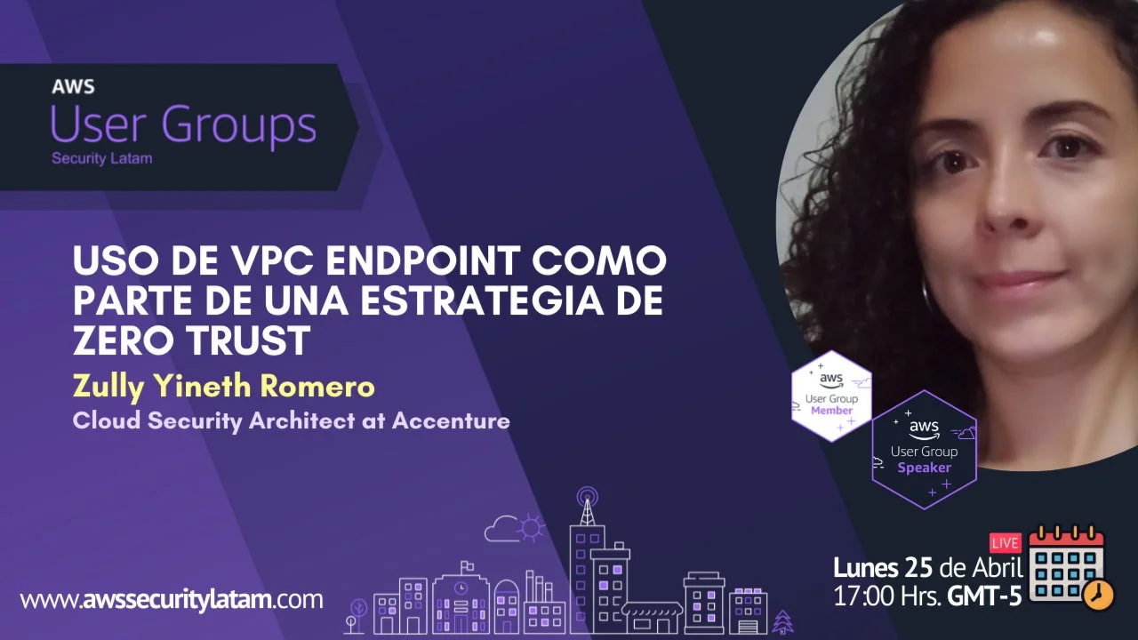 Portada de Uso de VPC Endpoint como parte de una estrategia de Zero Trust