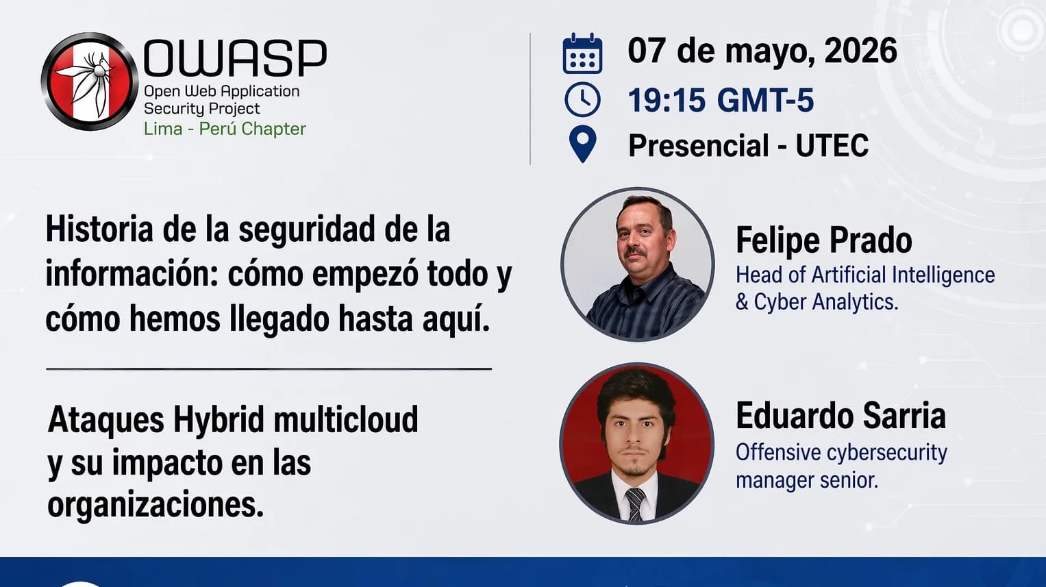 Portada de OWASP Lima Meetup