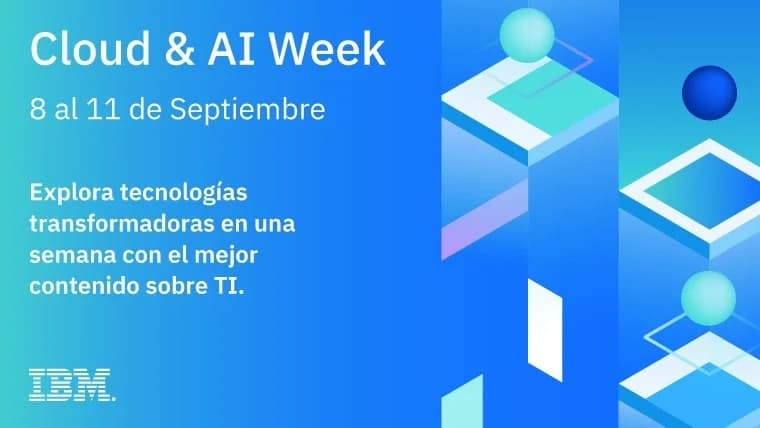 Portada de IBM Cloud & AI Week | 2º edición