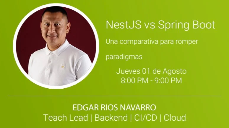 Portada de NestJS vs Spring Boot