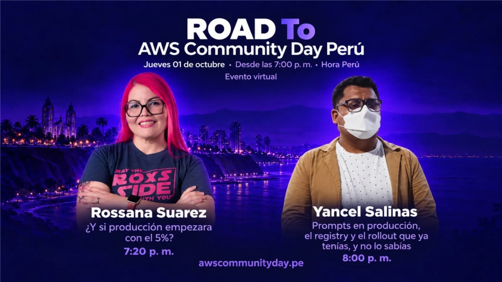 Portada de ☁️ AWS Community Day 2026 — Día 3: DevOps, Containers & Platform Engineering