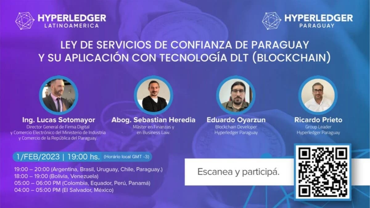 Portada de Ley de Servicios de confianza de Paraguay y su aplicación con tecnología DLT